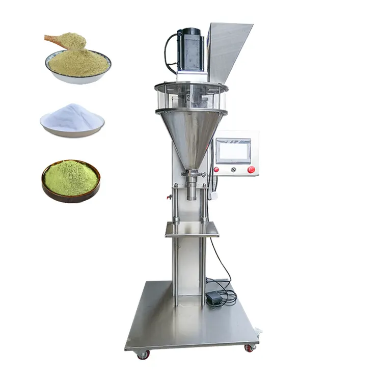 0.1-1000G Flour Starch Wheat Flour Cake Powder Filling Machine Automatic Feeding Quantity