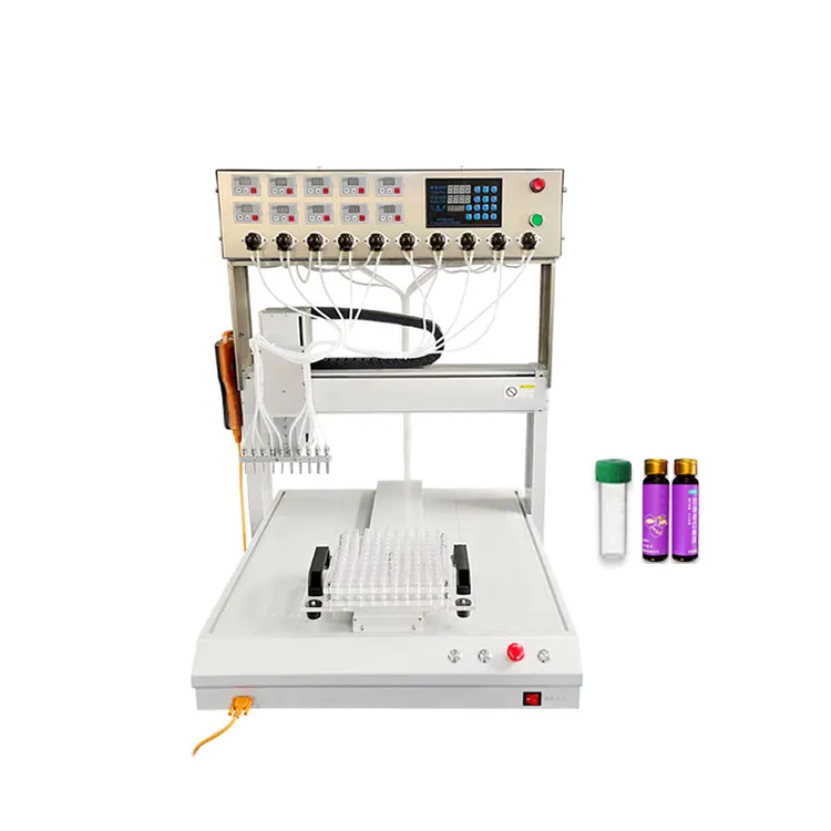 Multi-Head Micro-High Precision Liquid Filling Machine Perfume Oral Liquid Reagent Automatic Quantitative Sorting Machine