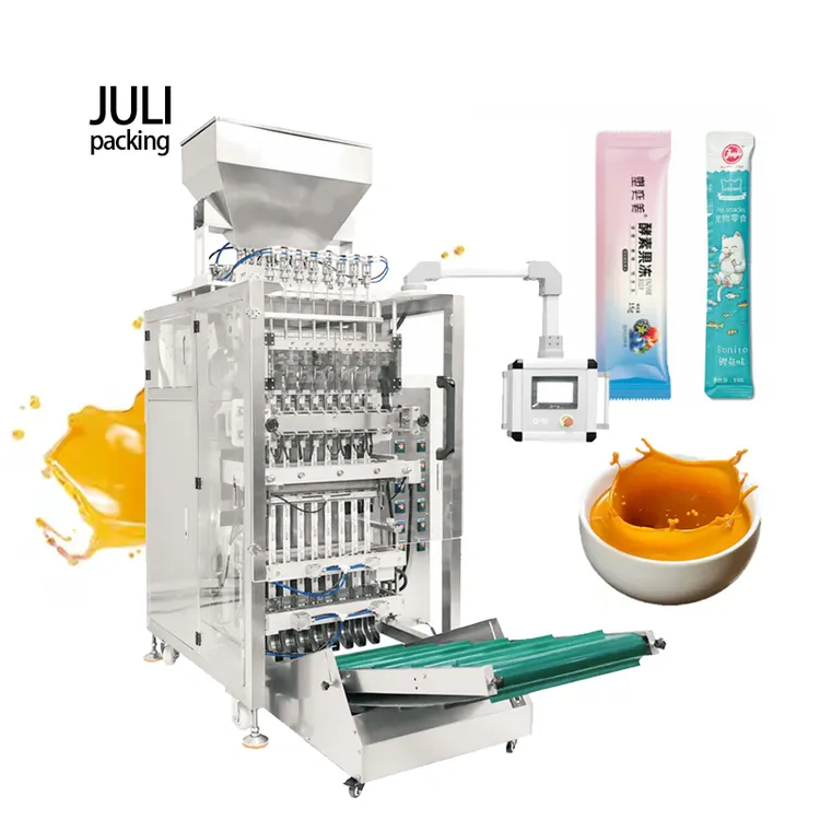 Wholesale 3-side Seal Liquid Filling Machine Coffee Packing Machine Stick Pack Spice Paste Packaging Machine