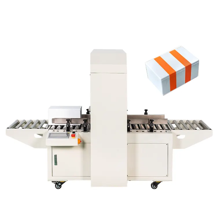 JULYR Semi-automatic Tape Wrapping and Sealing Machine, Paper Box Foam Box Tape Sealing Machine