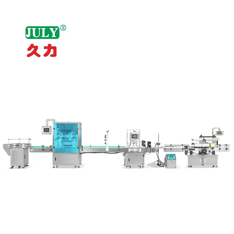 JULY Juice Factory Filling Machine and Labeling Machine Production Line