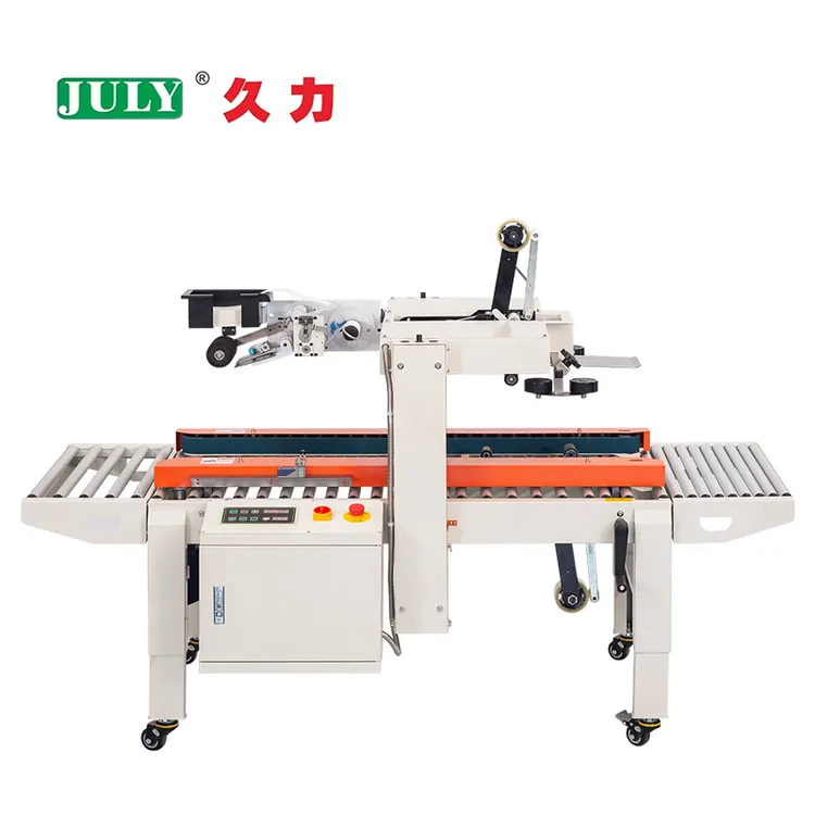 Express Delivery Waybill Labeling Small Cardboard Box Flat Label Sealing Machine