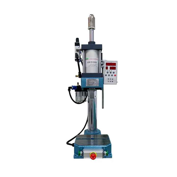 New Arrivals Factory Suppliers Pneumatic Vertical 100Kg Single Column Craft Punching Machine for Punching of Mobile Phone Case