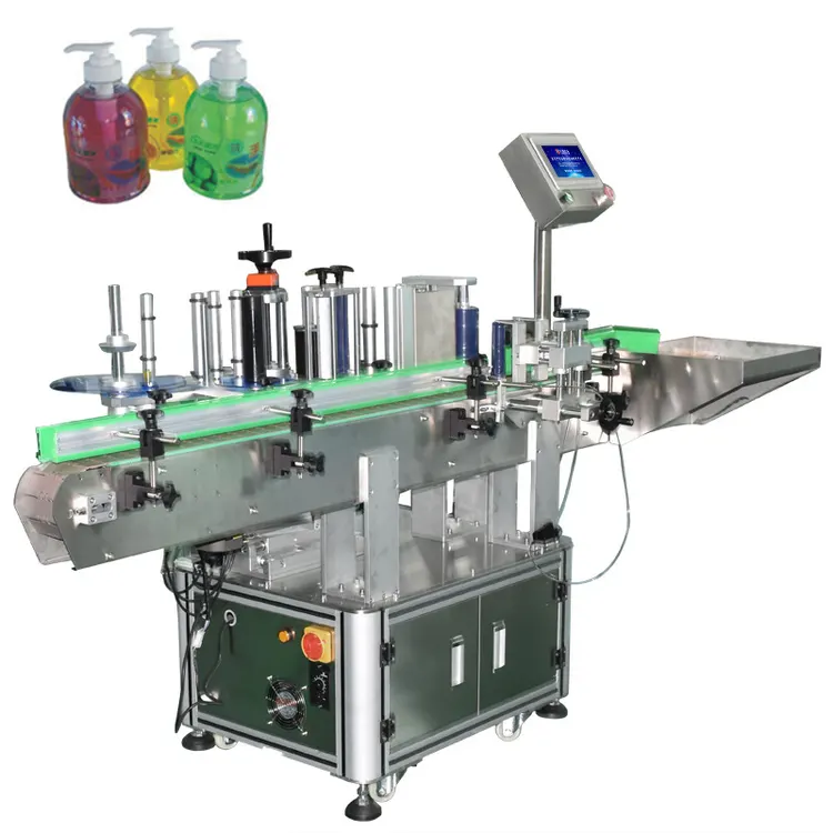 High Quality Automatic Bottle Labeling Machine Plastic Label Printing Machine Jar Labeling Machine Round Glass 250kg ±1mm