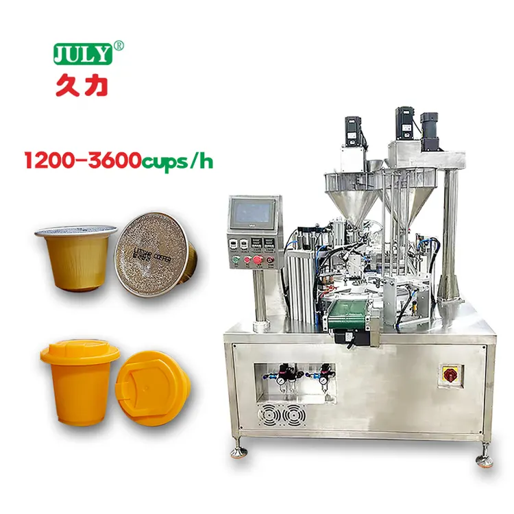 Custom Automatic Rotary Bottling Equipment Liquid Jelly Milk Yogurt Cup Powder Sealing and Filling Machine