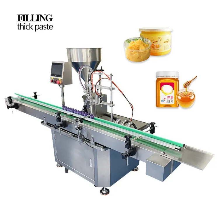 JULI Automatic Jar Glass Cosmetic Cream Paste Plastic Perfume Bottle Bottling Packaging Filling Machine for Sale