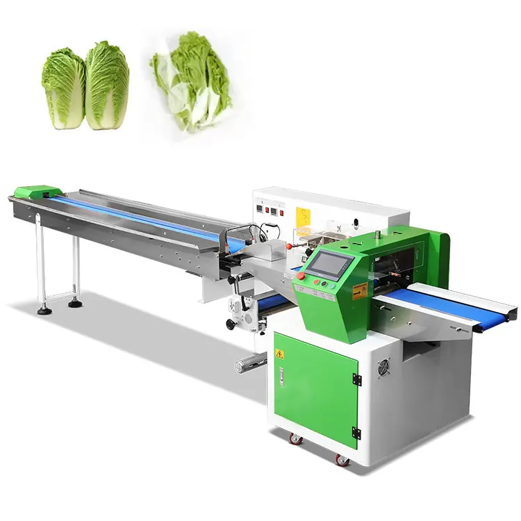Automatic Horizontal Packing Flow Packing Machine Vegetable Packing Machine