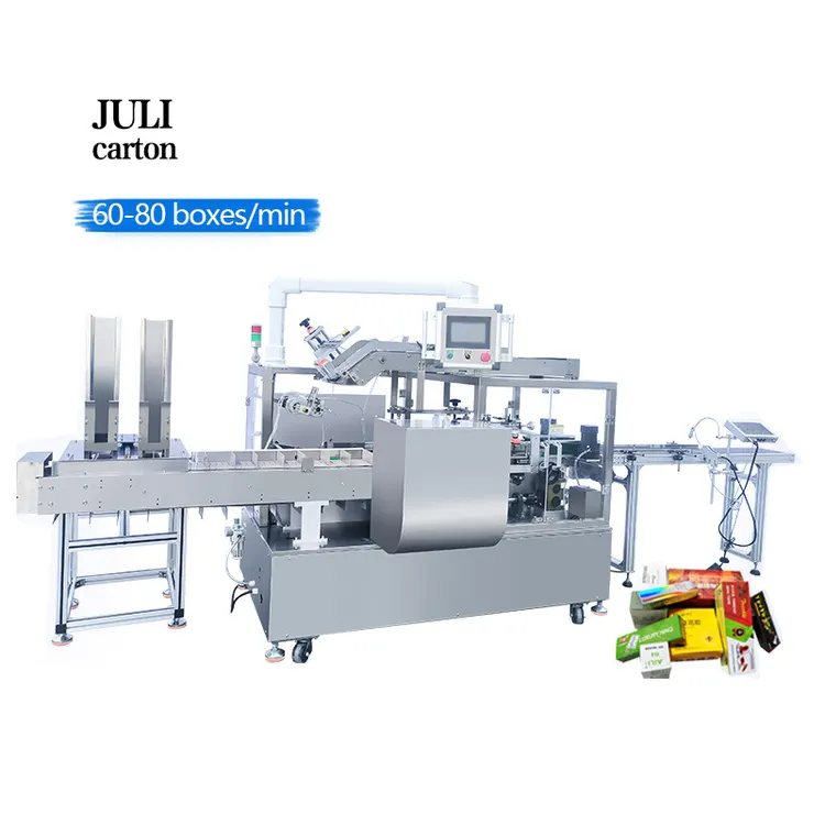 Automatic Feeding Sheet Coding Box Carton Machine Parts U Disk Data Line Packaging Machine