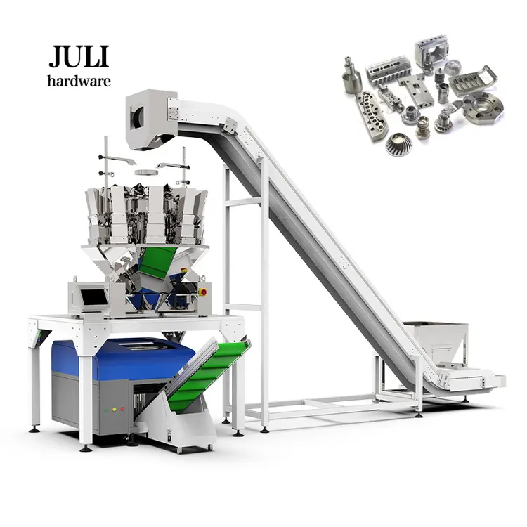 Automatic Plastic Bag Sachet Bolt Nut Hardware Screw Counting Packaging Machine