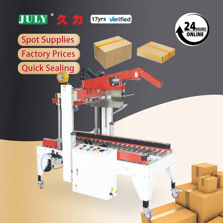 FI500 Automatic Folding and Sealing Machine Carton Box Tape Sealer