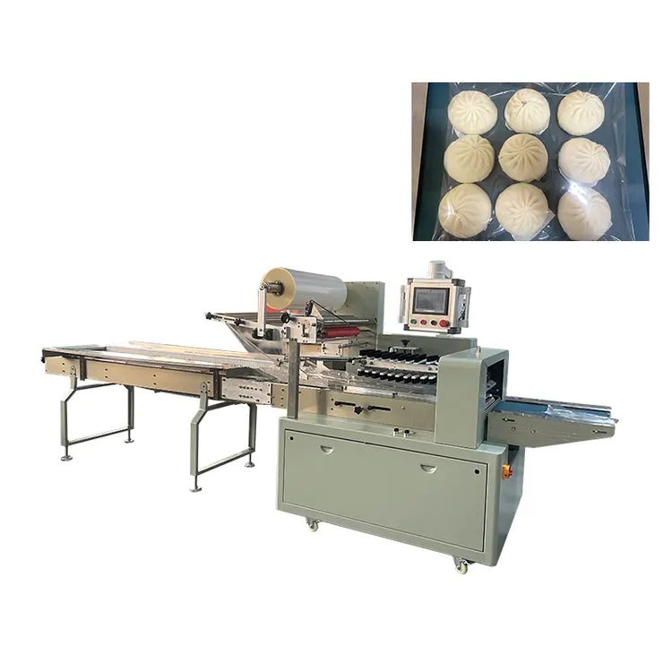 Automatic Flow Packing Machine Toilet Soap Bar Film Bag Pillow Packaging Machine