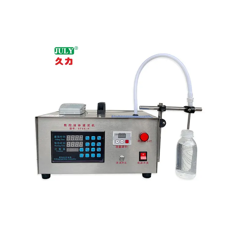 Customized Mutl Heads Filling Machine Semi Automatic Diaphragm Pump Juice Liquid Bottle Filling Machine for Bottles