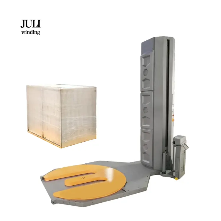 Custom M Type Turntable Fully Automatic Pallet Wrapping Machine Winding Machine for Carton