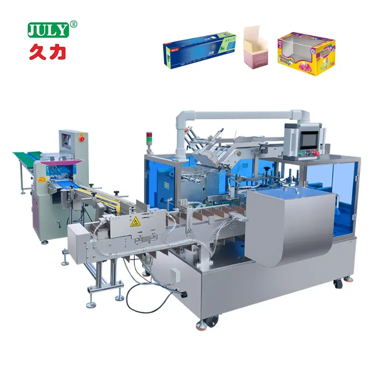 Horizontal Cartoning Machine for Toothpaste Toothbrush Soap Mask Paper Box Packing