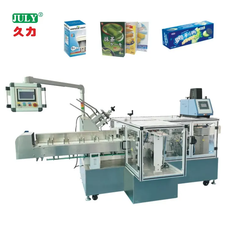Custom Daily Necessities Cosmetics Carton Machine Box Packing Machine