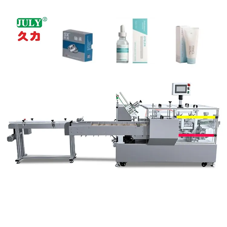 Horizontal Cartoning Machine for Daily Necessities Toothbrush Soap Mask Paper Box Cartoning Machine