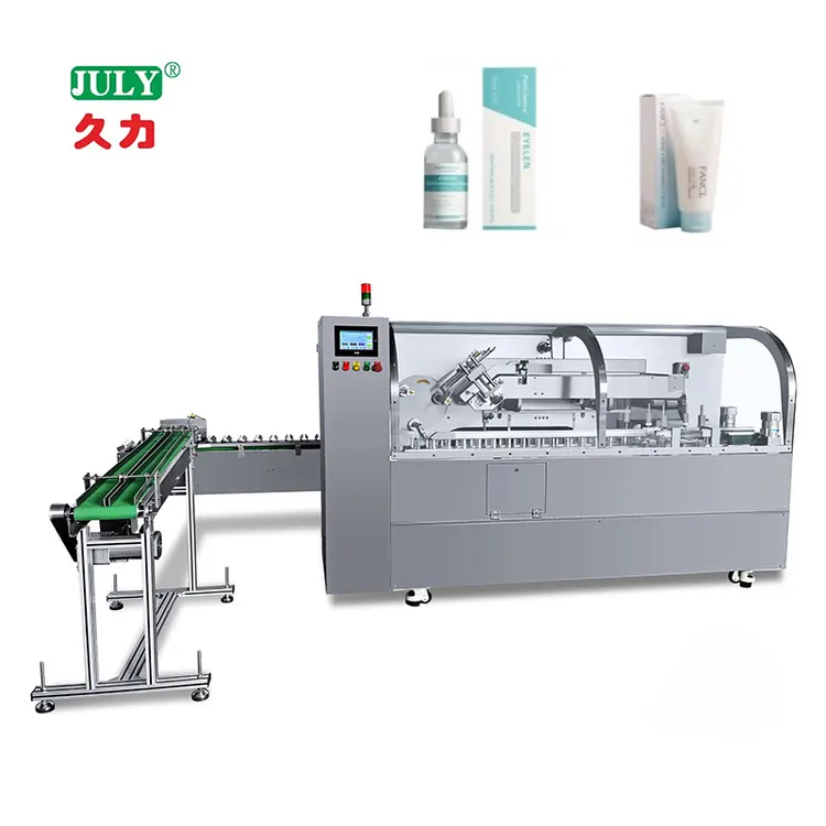 Low Price Horizontal Box Bottle Soft Tube Cartoning Box Carton Machine