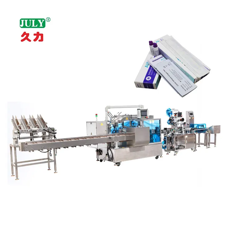 Multifunctional Box Packaging Carton Machine and Labeling Machine Production Line