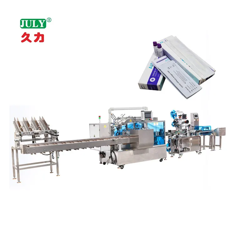 Multifunctional Paper Box Product Packaging Machine Labeling Machine Coding Machine Integrated Line