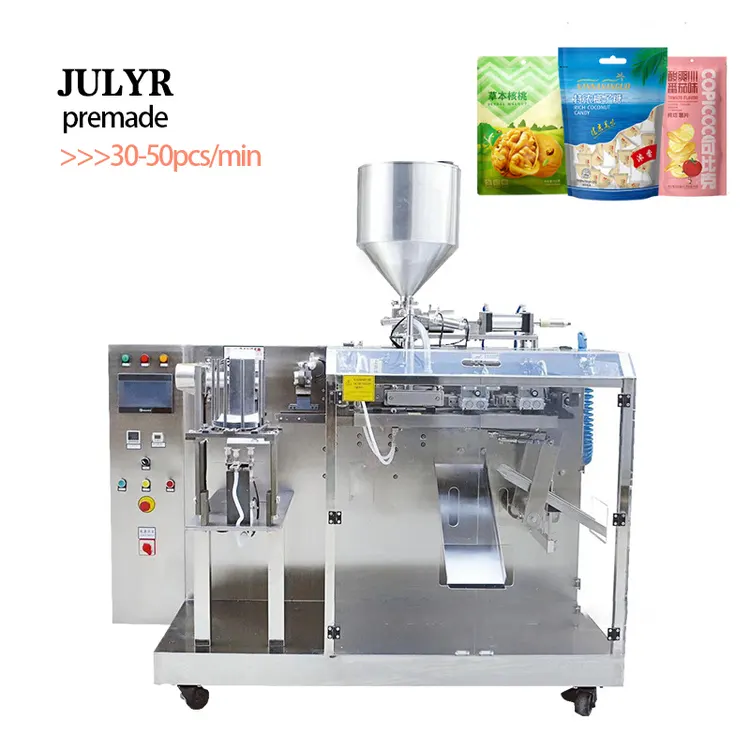 Automatic Liquid Pouch Filling Sealing Packaging Machine for Honey Sauce Oil Ketchup Tomato Paste Yogurt Juice Jam