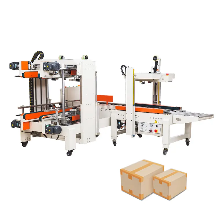 Custom Easy Operation Carton Bottom Sealing Machine Tape Sealing Machine Paper Box Sealing Machine