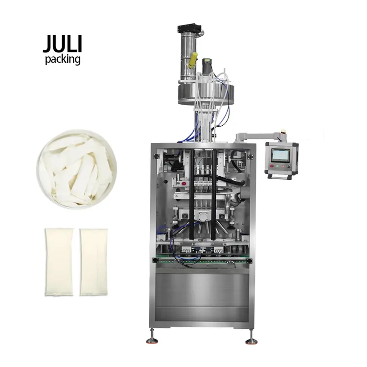Multi-lane Snus Pouch Powder Packing Machine Automatic Snus Powder Stick Pack Machine Nicotine Pouches Packaging Machine