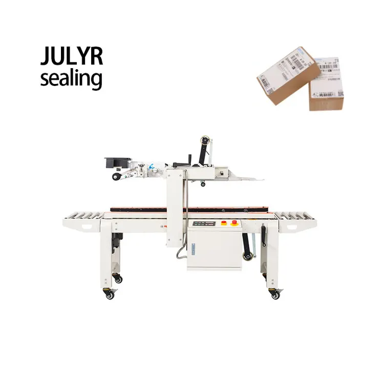 E-commerce Express Waybill Labeling Machine Small Carton Box Labeling Machine