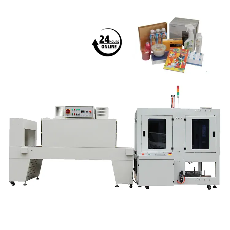 Wholesale Heat Tunnel Automatic Sleeve Film Wrap Type Shrink Wrapping Machine