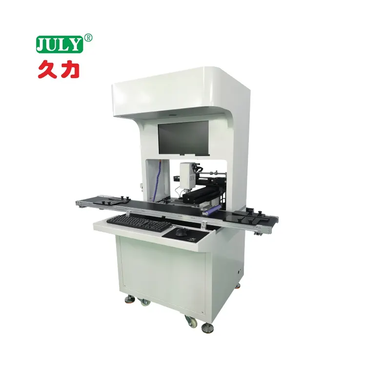 Full Automatic High Accuracy CCD Dual Vision Inspection Positioning Flat Labeling Machine