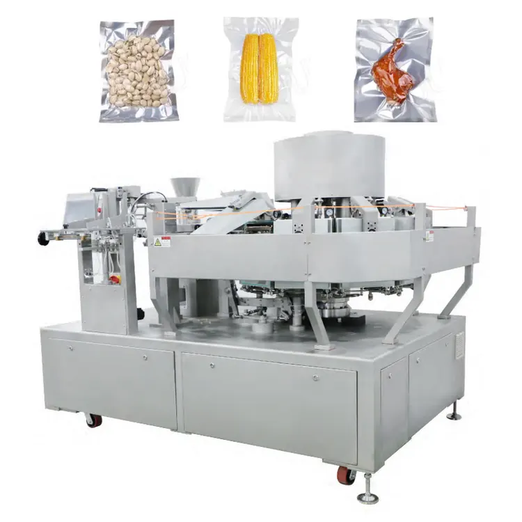 Customized Automatic Vacuum Premade Pouch Filling Packing Machine