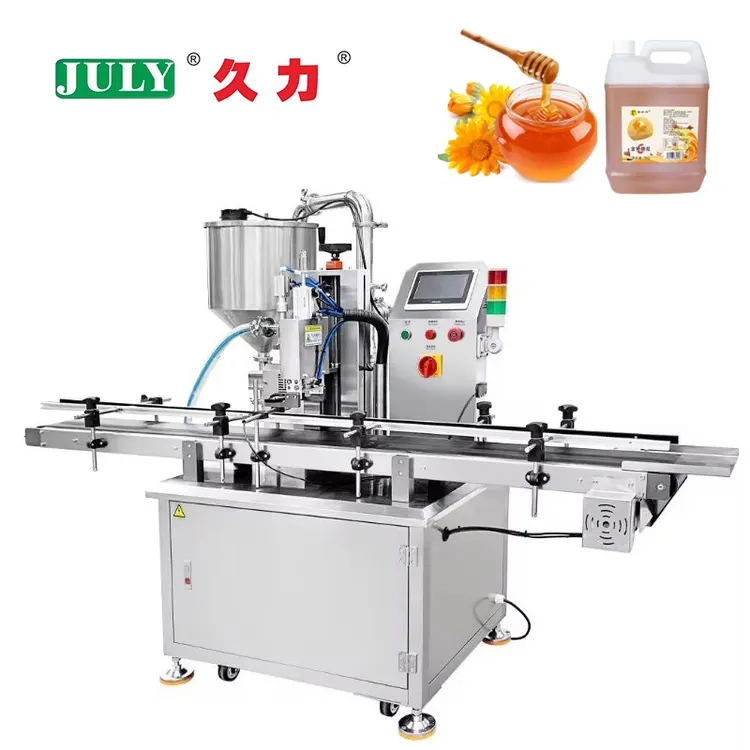 JULI Liquid Filling Machine Can Be Used in Conjunction with the Cap-securing and Labeling Machine
