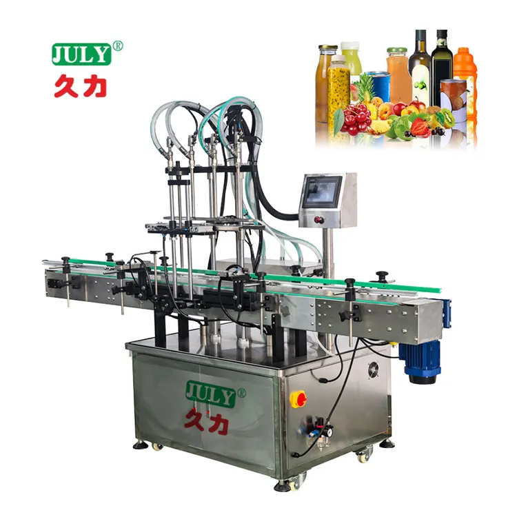JULI Liquid Filling Machine Can Be Used in Conjunction with the Cap-securing and Labeling Machine
