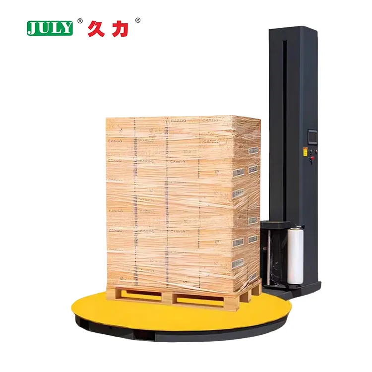 Intelligent Fully Automatic Pallet Stretching Film Wrapping Machine Factory Carton Baler
