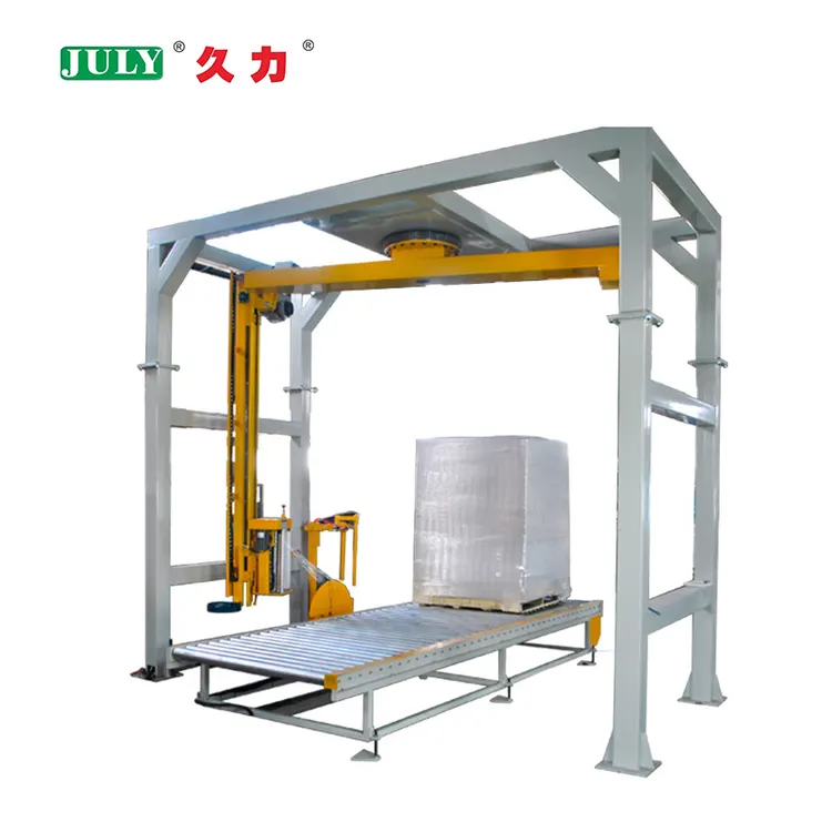 Factory Fully Automatic Pallet Rotary Arm Pallet Stretch Film Stretch Pallet Wrapping Machine