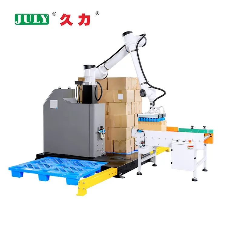 High Efficiency Robot Palletizer Machine for Bags Assisted Palletizer Semi-automatic