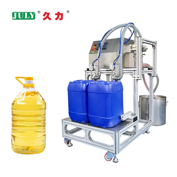Stable Performance Semi-automatic Big Volume Liquid Bottling Machine for Water Filling Machine