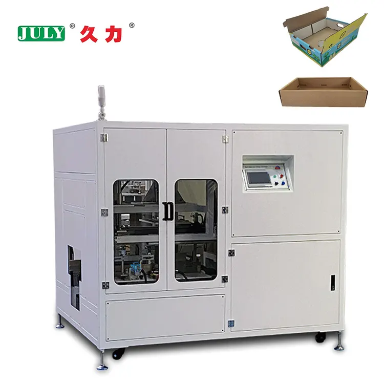 High Speed 4-Sided Wrapping and Edge Box Folding Machine for Hardcover Gift Boxes