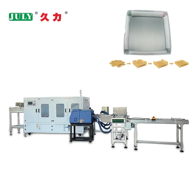 High Efficiency Energy-Saving PVC Gluing and Folding Machine for PVC Box Making Factory