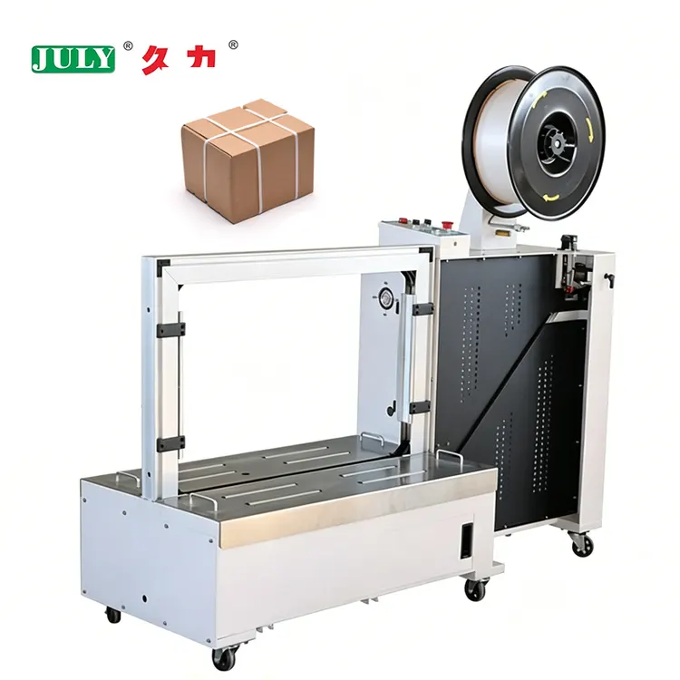 Low Table Full-automatic Heavy Strapping Machine for Carton for Efficient Packaging Flow
