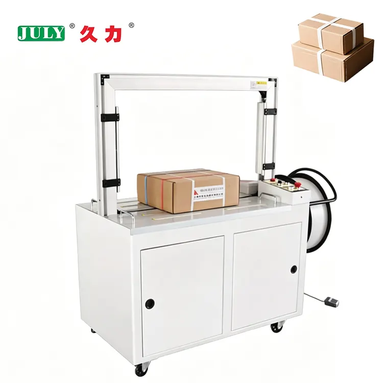 Automatic Palet PP Band Belt Strap Machine for Paper Bags for Express Box Logistics Warehouse