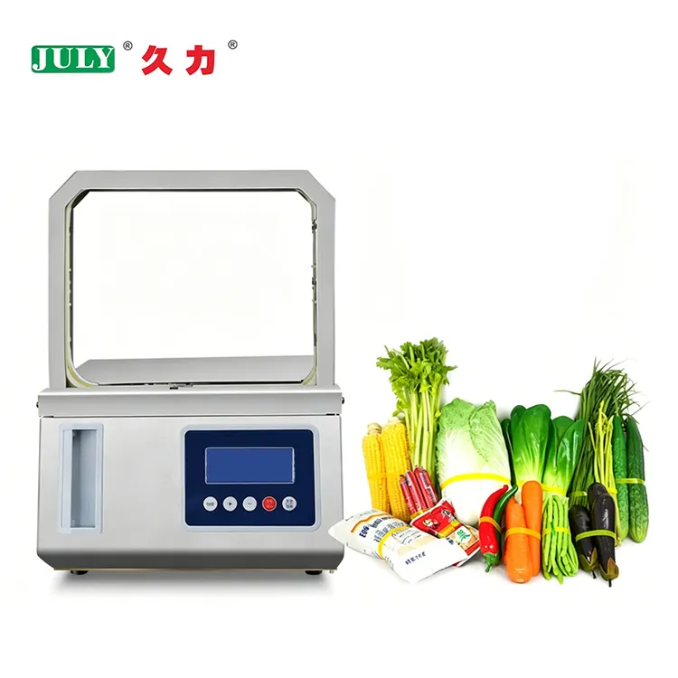 Automatic High-speed Small Intelligent Strapping Machine for Sausage Food Tape Strapping Binding Machine