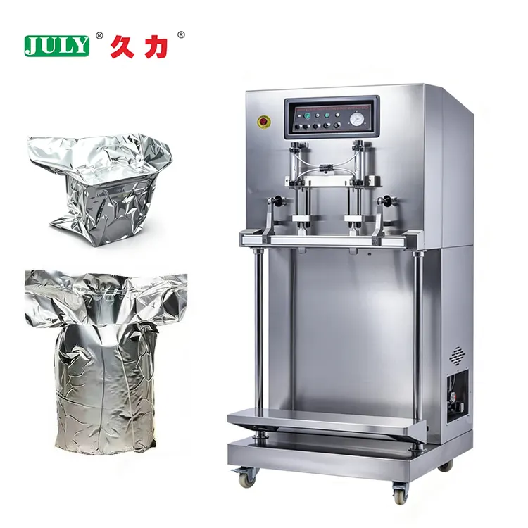 DZW-1000F Automatic Vertical Vacuum Big Bag Packaging Machine for Seafood Bacon Dried Fish Pork Beef Rice