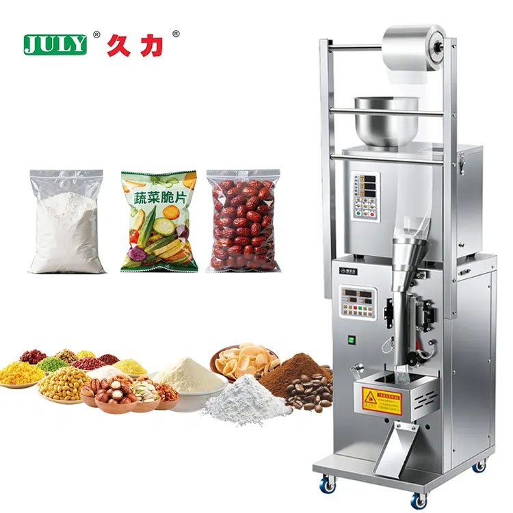 Multi-function Commercial Grade Food Packing Machine for Granule Powder Grain Packaging in Pouches