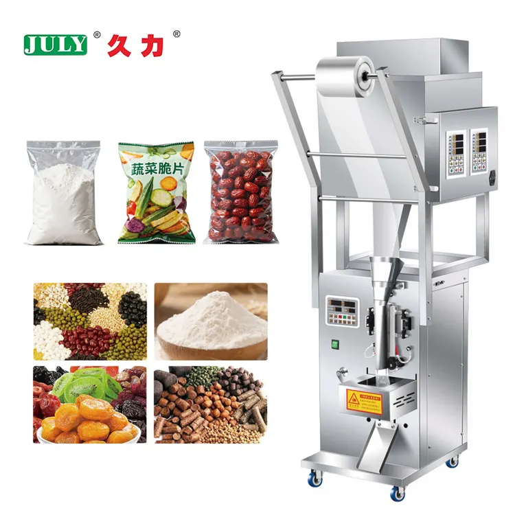 Automatic 2-Heads 100g Small Granule Powder Packaging Machine for Powder Spice Sugar Coffee