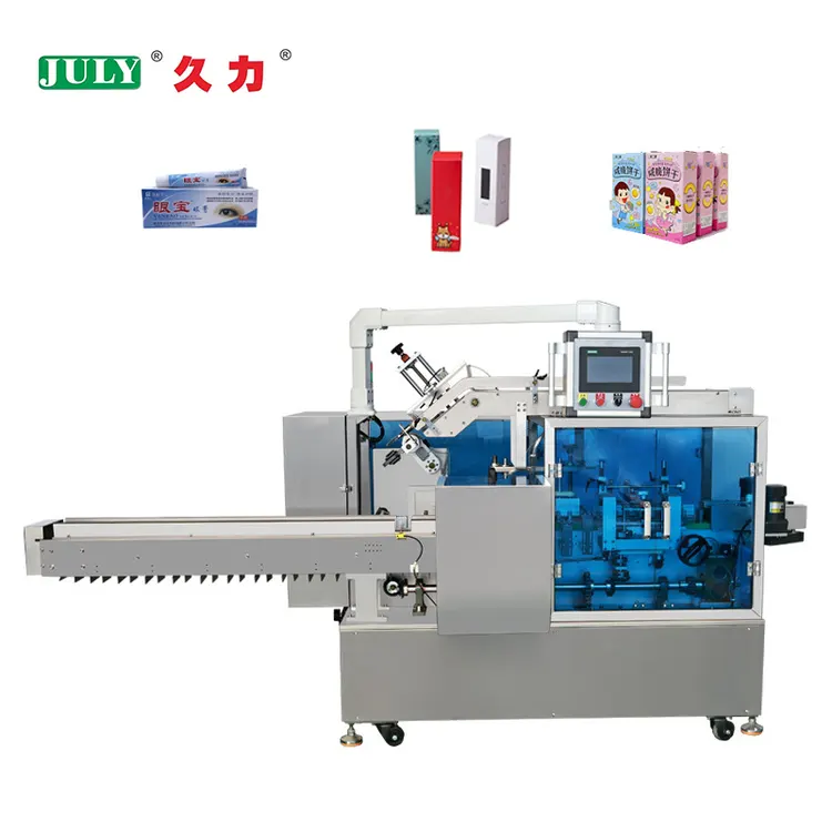 Automatic Cartoning Machine for Coffee Capsule and Tea Bag Box Packaging Customized