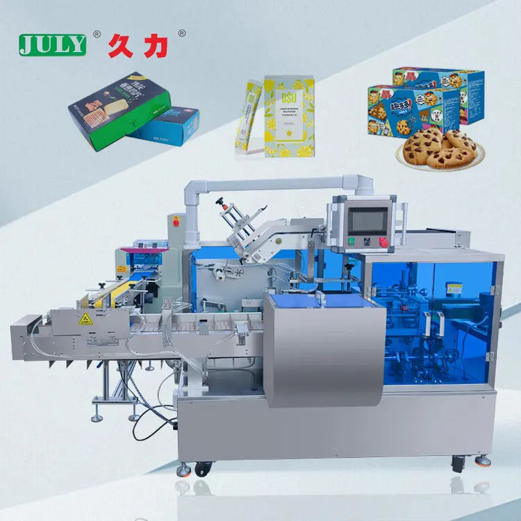 Automatic Multi-functional Cartoning Machine for Food Box and Cookie Box Carton Packing