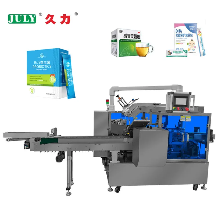 Fully Automatic High-Speed Cosmetic Perfume Soap Carton Box Cartoning Machine