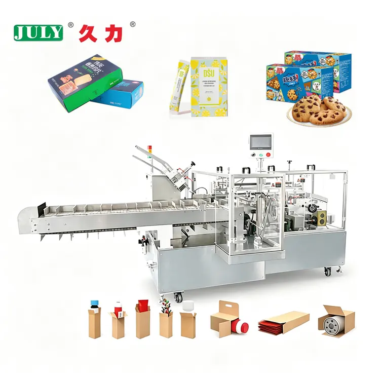 Automatic High-Servo Cartoning Machine for Daily Necessities Food Horizontal Carton Box Packaging Machine