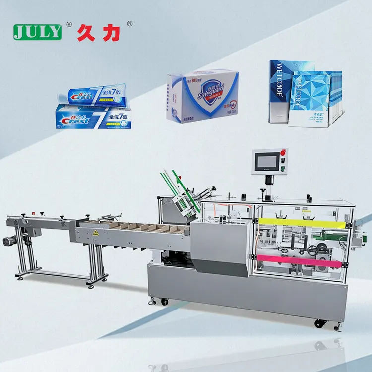 Fully Automatic Multi-functional Cartoning Machine for Daily Chemicals and Cosmetics Soap Box Packing Machine