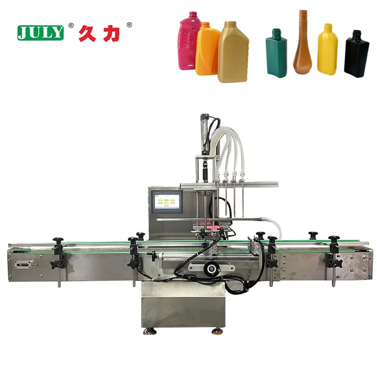 Customizable Multiple Head Automatic Liquid Filling Machine for Juice Liquid Bottle Filling Machine